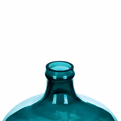 Flower Vase ROTI Glass 39 cm Turquoise
