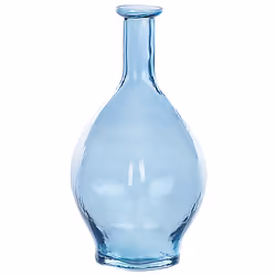 Decorative Vase PAKORA Glass 28 cm Light Blue