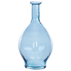 Decorative Vase PAKORA Glass 28 cm Light Blue
