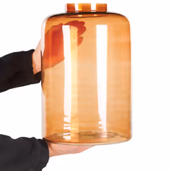 Decorative Vase MIRCHI Glass 41 cm Orange