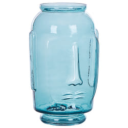 Decorative Vase SAMBAR Glass 31 cm Blue