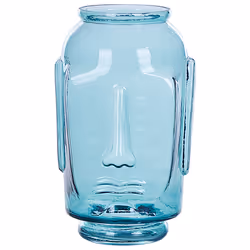 Decorative Vase SAMBAR Glass 31 cm Blue