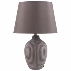 Table Lamp FERGUS Ceramic Brown