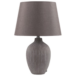 Table Lamp FERGUS Ceramic Brown