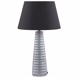 Table Lamp VILNIA Ceramic Silver