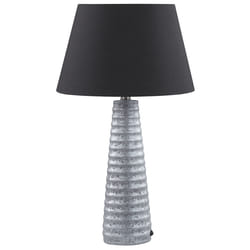 Table Lamp VILNIA Ceramic Silver