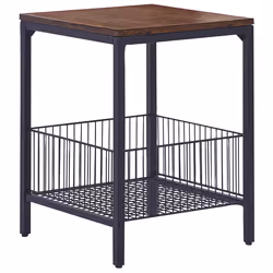 Side Table KENNER Dark Brown