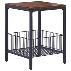 Side Table KENNER Dark Brown