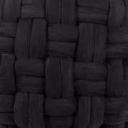 Pouffe HOPA Velvet Black 45 cm 45 cm 35 cm - Additional view 4