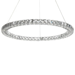 Crystal LED Pendant Lamp Silver MAGAT