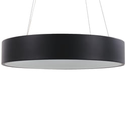 Metal LED Pendant Lamp Black LENYA