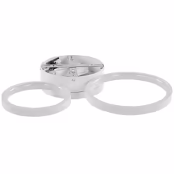 LED Ceiling Lamp AGNAT Metal White - Additional view 3