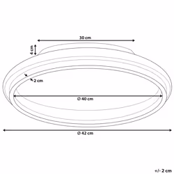 LED Ceiling Lamp TAPING Metal Gold