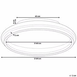 LED Ceiling Lamp TAPING Metal Gold