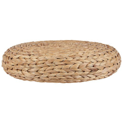 Water Hyacinth Floor Pouffe Natural WAHOO