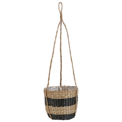Plant Pot RUFFE Wicker 18 cm Natural