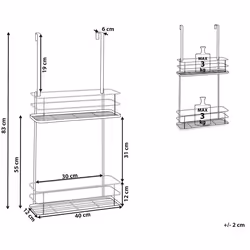 Hanging Shelf TAYASU Metal Black