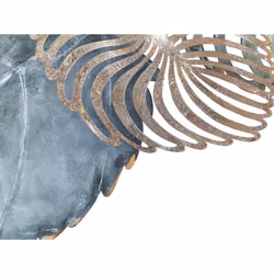 Wall DÃ©cor Leaves Gold and Teal MAGNESIUM - Additional view 4