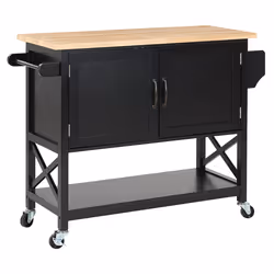Kitchen Trolley MELE Black