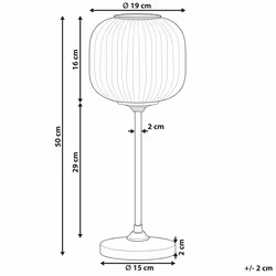 Table Lamp TOSNA Metal Black