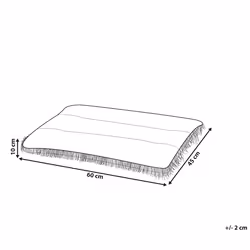 Pet Bed ERGANI Velvet Blue