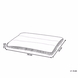 Pet Bed ERGANI Velvet Orange