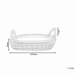 Pet Bed DALAMAN Cotton Grey