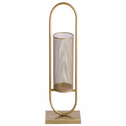 Candle Holder BOHOL Metal 73 cm Gold