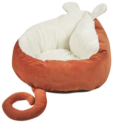 Pet Bed HASSA Velvet Orange