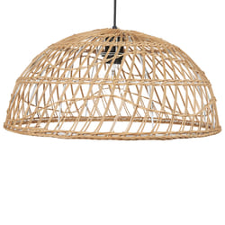 Rattan Pendant Lamp Natural RAVINE