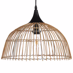Rattan Pendant Lamp Natural BARARIS