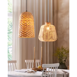 Bamboo Pendant Lamp Light Wood KERIO