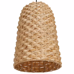 Bamboo Pendant Lamp Light Wood KERIO - Additional view 4