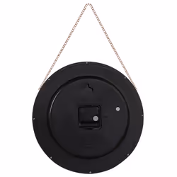 Wall Clock BEZAS 30 cm Black