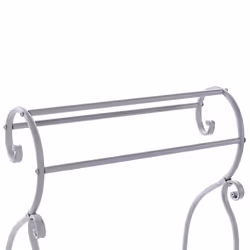 Towel Stand LINARES Metal Grey