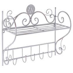 Wall Shelf OSORNO Metal Grey