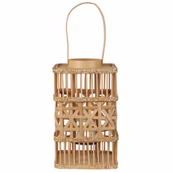 Lantern LUMBIS Bamboo Wood 54 cm Natural