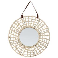 Wall Mirror PALACI 60 cm 60 cm Paper Rope Natural