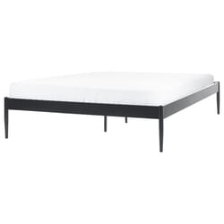 Bed Metal VAURS 160 x 200 cm (EU King Size) Black