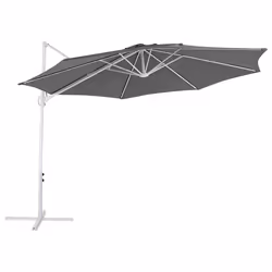 Cantilever Parasol 295 cm SAVONA II Dark Grey