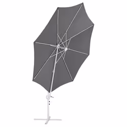 Cantilever Parasol 295 cm SAVONA II Dark Grey