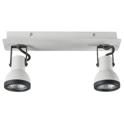 2 Light Spotlight BARO Adjustable Metal White