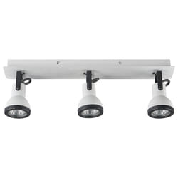 3 Light Spotlight BARO Adjustable Metal White
