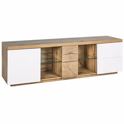 TV Stand FARADA Brown/ White