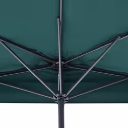 Half-Round Parasol 270 cm GALATI Green