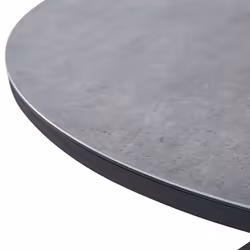 Garden Dining Table MALETTO 120 cm 120 cm Glass Grey - Additional view 4