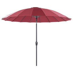 Market Parasol 255 cm BAIA Dark Red