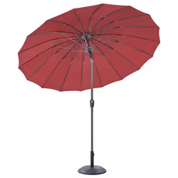 Market Parasol 255 cm BAIA Dark Red