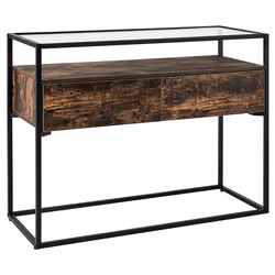 Console Table MAUK Dark Brown