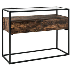 Console Table MAUK Dark Brown